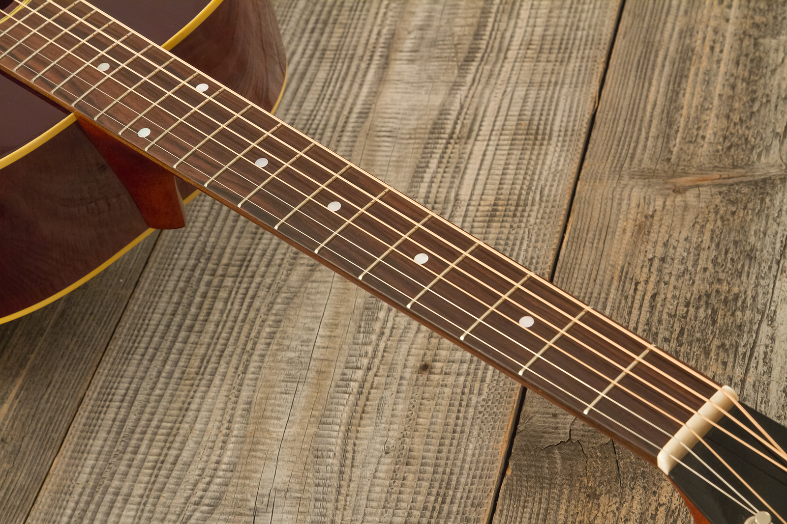Atkin The Forty Three Dreadnought Epicea Acajou Rw #3851 - Aged Sunburst - Folk-Gitarre - Variation 5