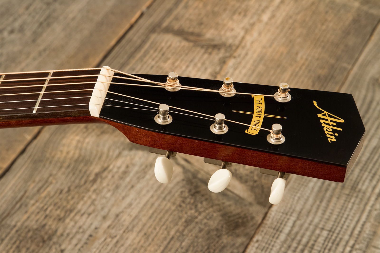 Atkin The Forty Three Dreadnought Epicea Acajou Rw #3851 - Aged Sunburst - Folk-Gitarre - Variation 6