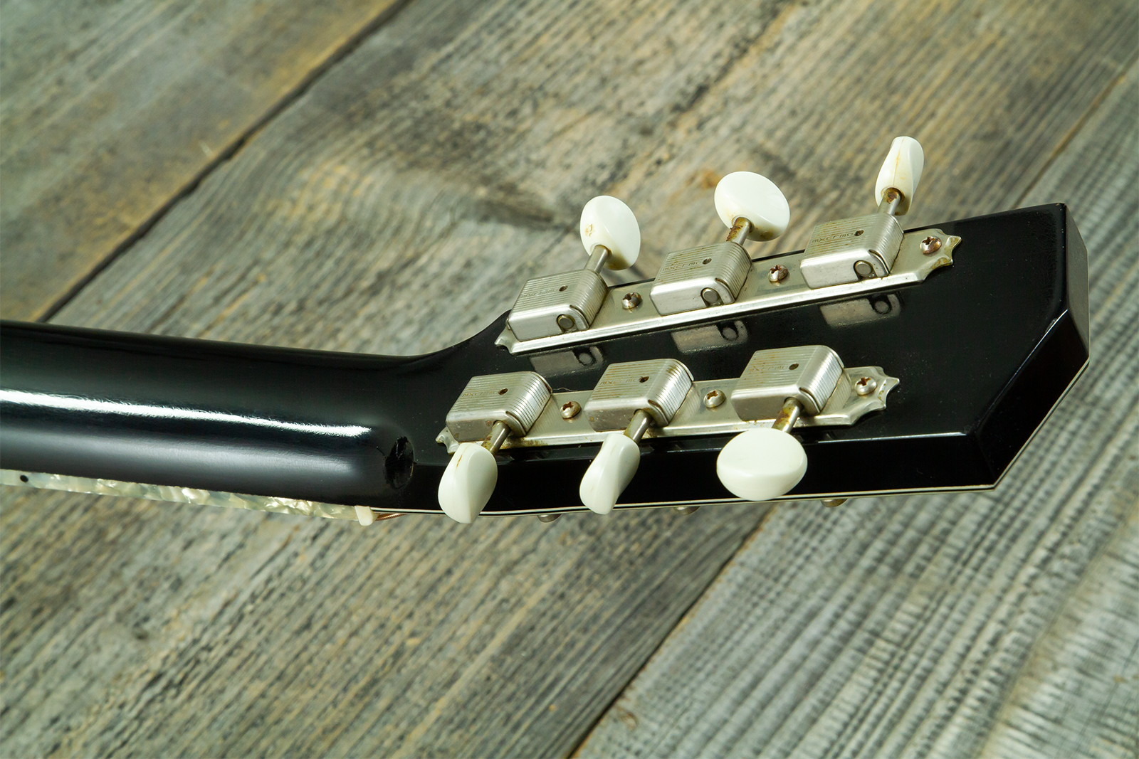 Atkin The Forty Three Dreadnought Shsc Epicea Erable Eb - Aged Black Pearl - Folk-Gitarre - Variation 12