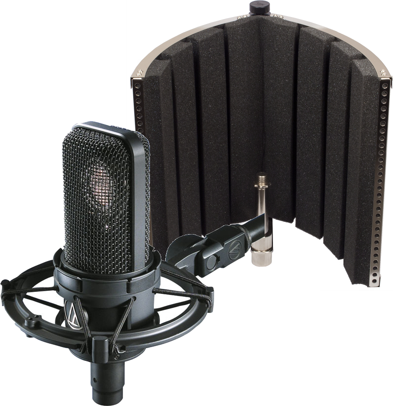 Audio Technica At4040 + X-tone X-screen - Mikrofon Set mit Ständer - Main picture