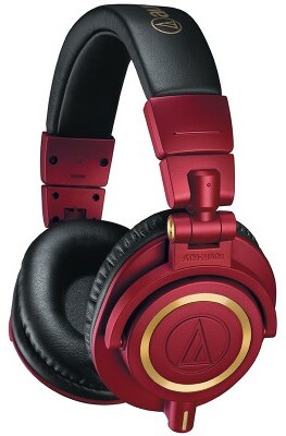 Audio Technica Ath-m50xrd - Rouge - Studio & DJ Kopfhörer - Main picture
