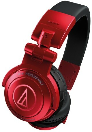 Audio Technica Ath-pro500mk2rd - Rouge - Studio & DJ Kopfhörer - Main picture