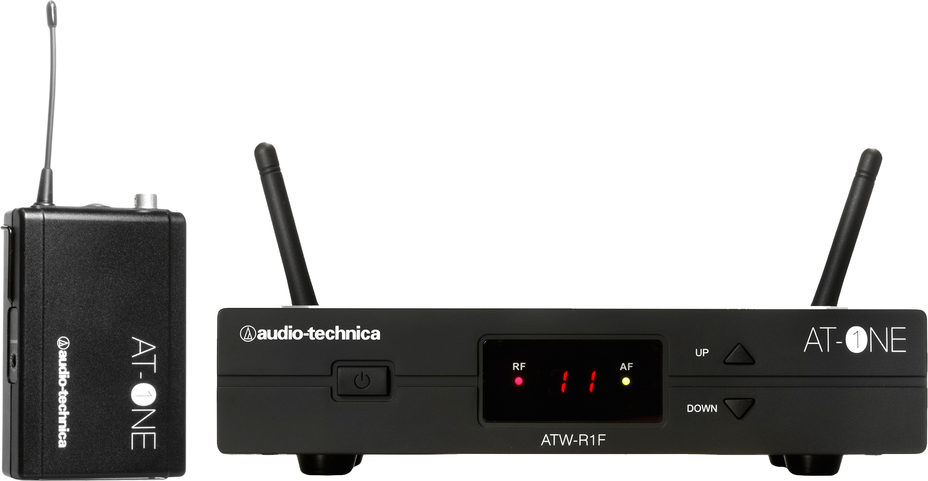 Audio Technica Atw11f Émetteur De Poche Atw-t1f - Wireless Sender-Empfänger System - Main picture