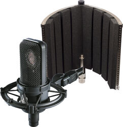 Mikrofon set mit ständer Audio technica AT4040 + X-TONE X-Screen