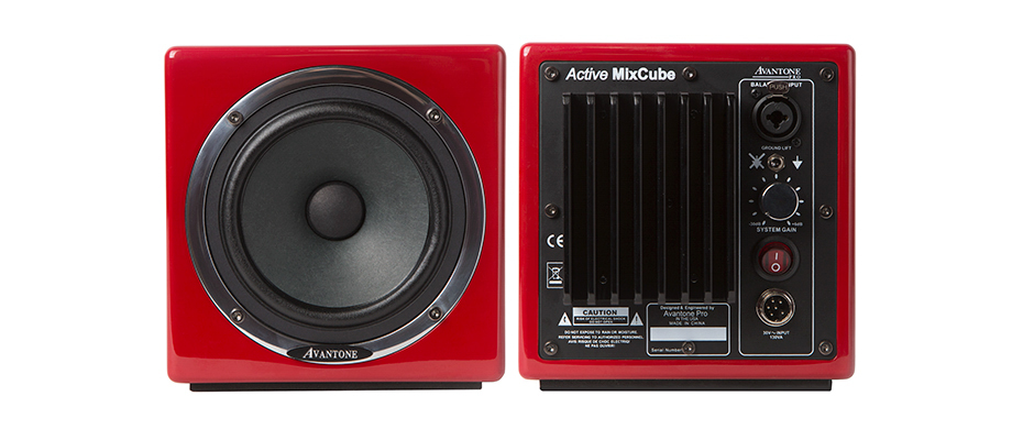Avantone Mixcube Red Active - La Paire - Aktive studio monitor - Variation 4
