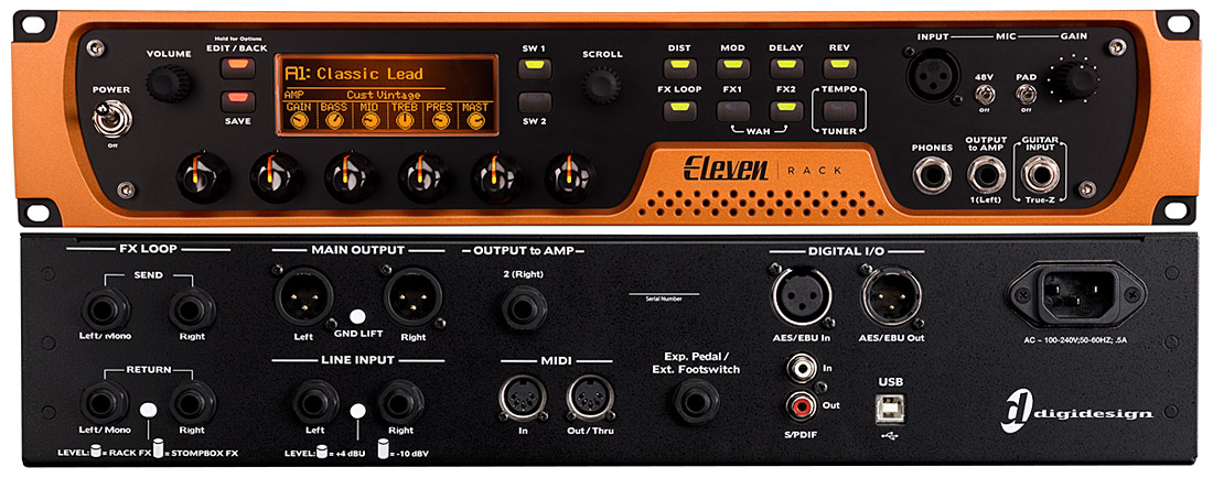 Avid 11rack - USB audio interface - Variation 1