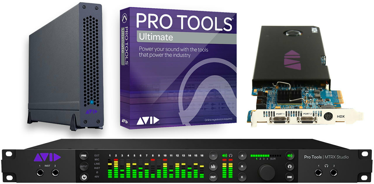 Avid Bundle Hdx Card - Mtrx Studio - Desktop Tb3 - HD protools system - Main picture