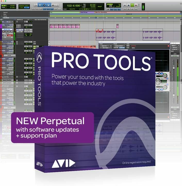 Avid Pro Tools Perpetual Licence - Avid Protools Software - Main picture