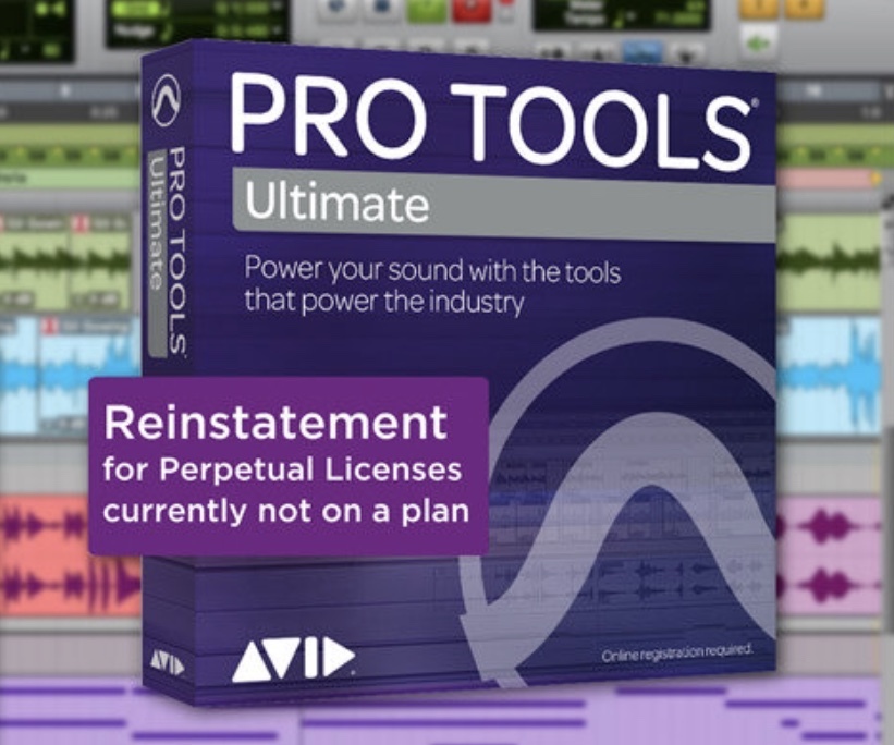 Avid Pro Tools Ultimate Reinstatment - Avid Protools Software - Main picture
