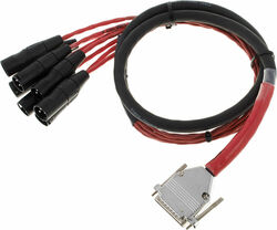 Multicore-kabel Avid DB25-XLRm Digisnake - 3.60m