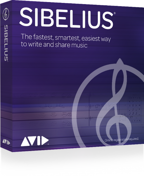 Noten-editor Avid Sibelius