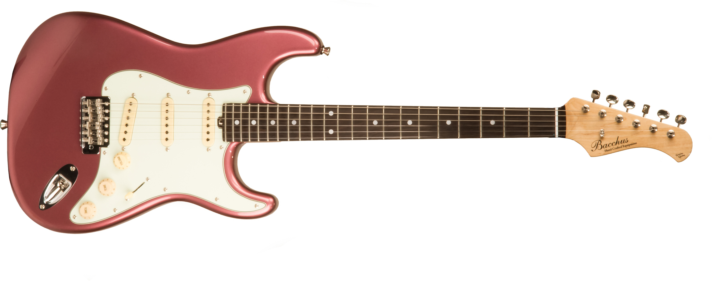Bacchus Global Bst 650b - Burgundy Mist - E-Gitarre in Str-Form - Main picture