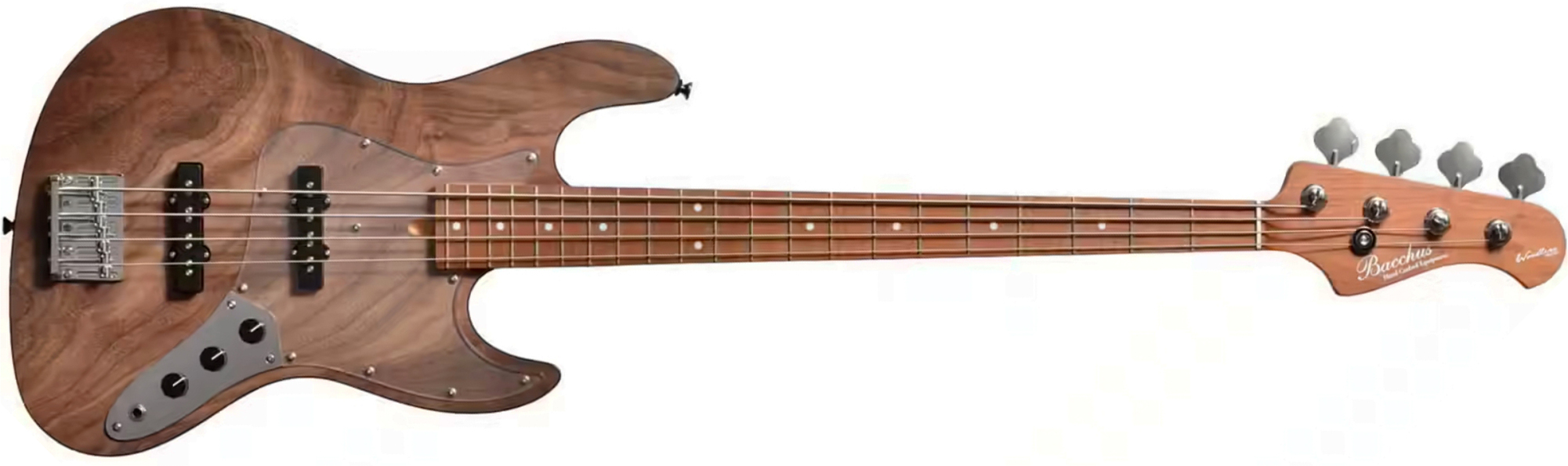 Bacchus Jt Wl5-wn-ac Rsm/m Jap Tune Up Active Mn - Natural Satin - Solidbody E-bass - Main picture