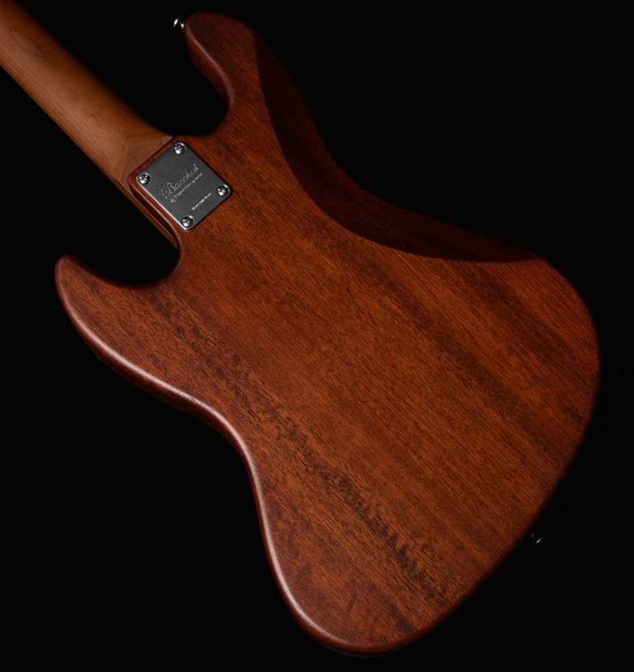 Bacchus Jt Wl4-qm Rsm/m Jap Tune Up Mn - Natural Satin - Solidbody E-bass - Variation 1