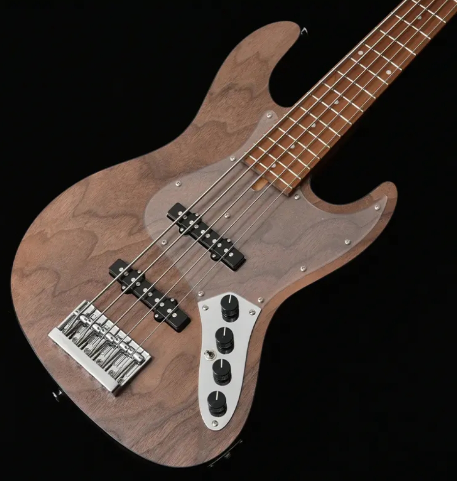 Bacchus Jt Wl5-wn-ac Rsm/m Jap Tune Up Active Mn - Natural Satin - Solidbody E-bass - Variation 1