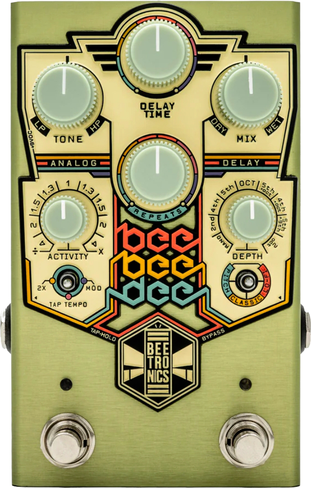 Beetronics Beedeedee Analog Delay - Reverb/Delay/Echo Effektpedal - Main picture