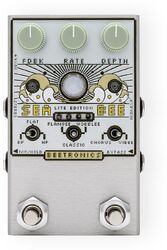 Modulation/chorus/flanger/phaser & tremolo effektpedal Beetronics Seabee Lite Cream