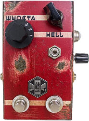 Overdrive/distortion/fuzz effektpedal Beetronics Whoctahell Fuzz + Octave-Down
