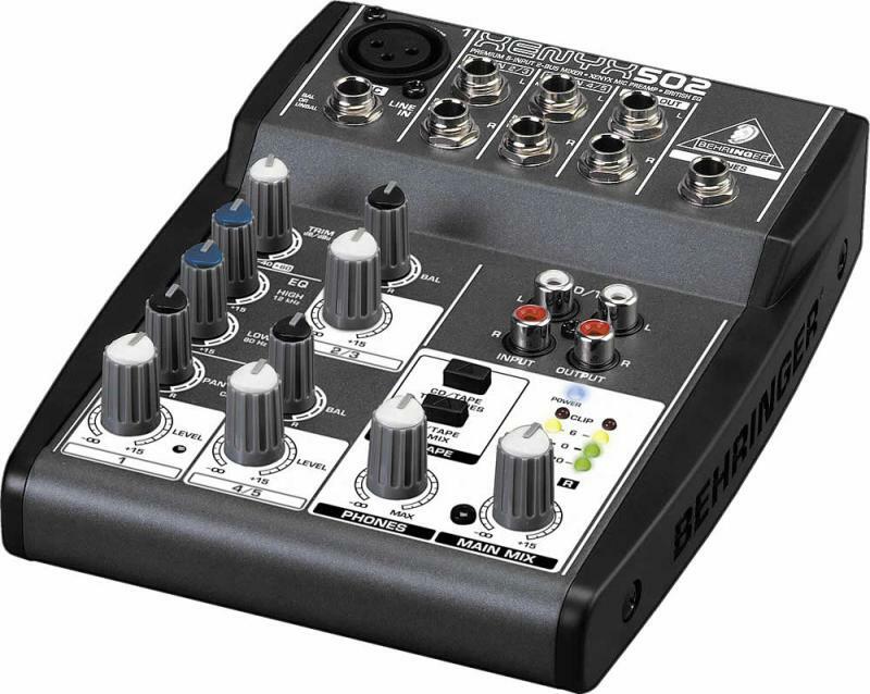 Behringer Xenyx 502 - Analoges Mischpult - Main picture