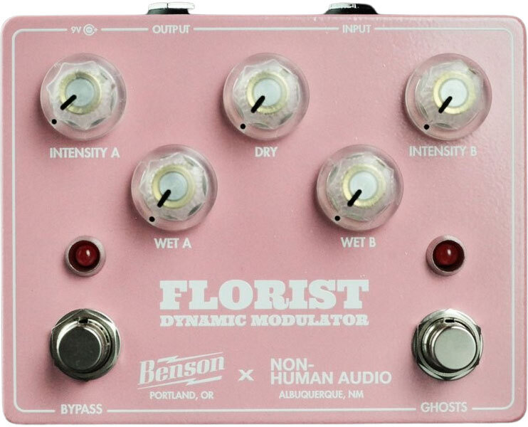 Benson Amps Florist Modulation - Modulation/Chorus/Flanger/Phaser & Tremolo Effektpedal - Main picture