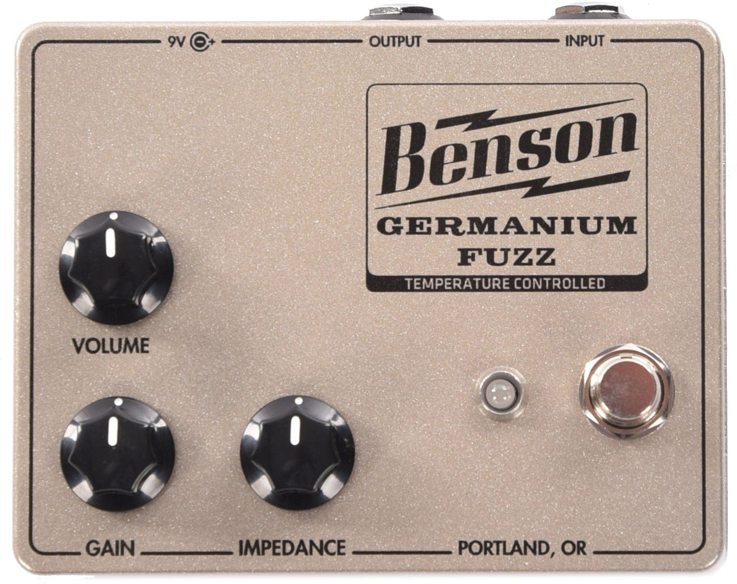 Benson Amps Germanium Fuzz Champagne - Overdrive/Distortion/Fuzz Effektpedal - Main picture