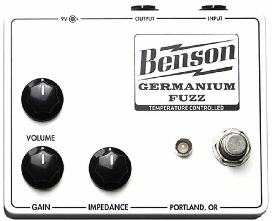Benson Amps Germanium Fuzz White - Overdrive/Distortion/Fuzz Effektpedal - Main picture