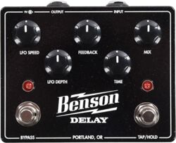 Reverb/delay/echo effektpedal Benson amps DELAY
