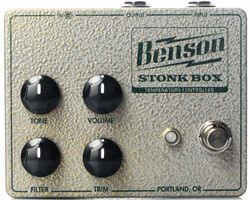 Overdrive/distortion/fuzz effektpedal Benson amps Stonk Box Fuzz