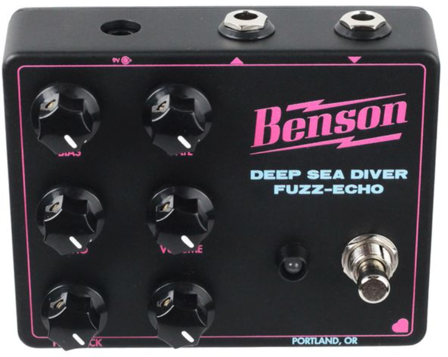 Benson Amps Jessica Dobson Deep Sea Diver Fuzz Echo Signature - Overdrive/Distortion/Fuzz Effektpedal - Variation 1