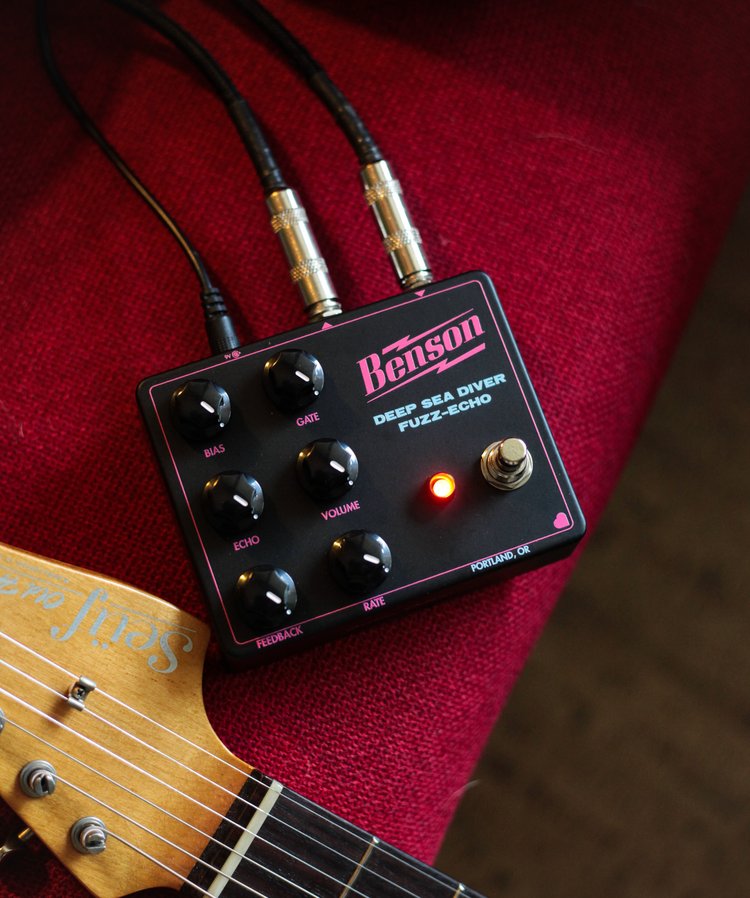 Benson Amps Jessica Dobson Deep Sea Diver Fuzz Echo Signature - Overdrive/Distortion/Fuzz Effektpedal - Variation 2