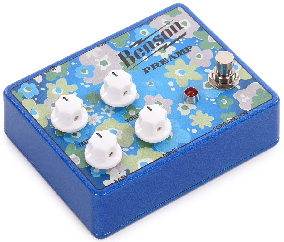 Benson Amps Preamp Boost Overdrive Fuzz Ltd Flower Child - Elektrische PreAmp - Variation 1