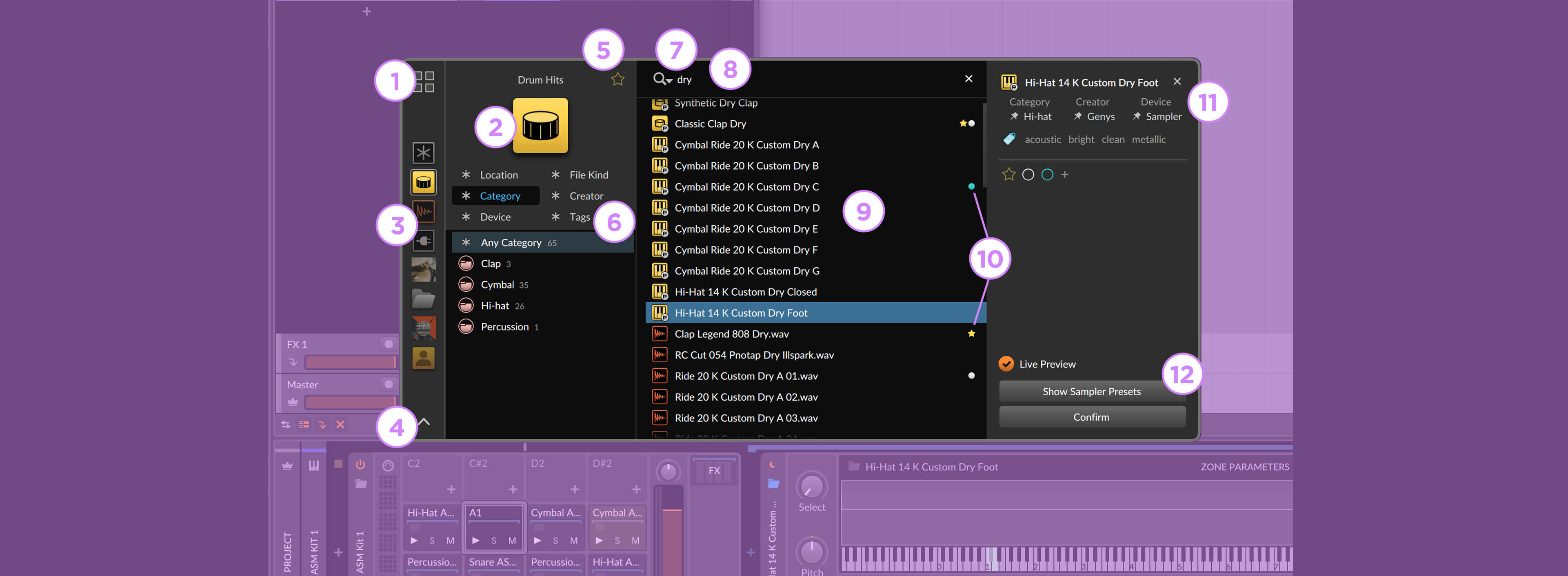 Bitwig Studio - Sequenzer Software - Variation 4