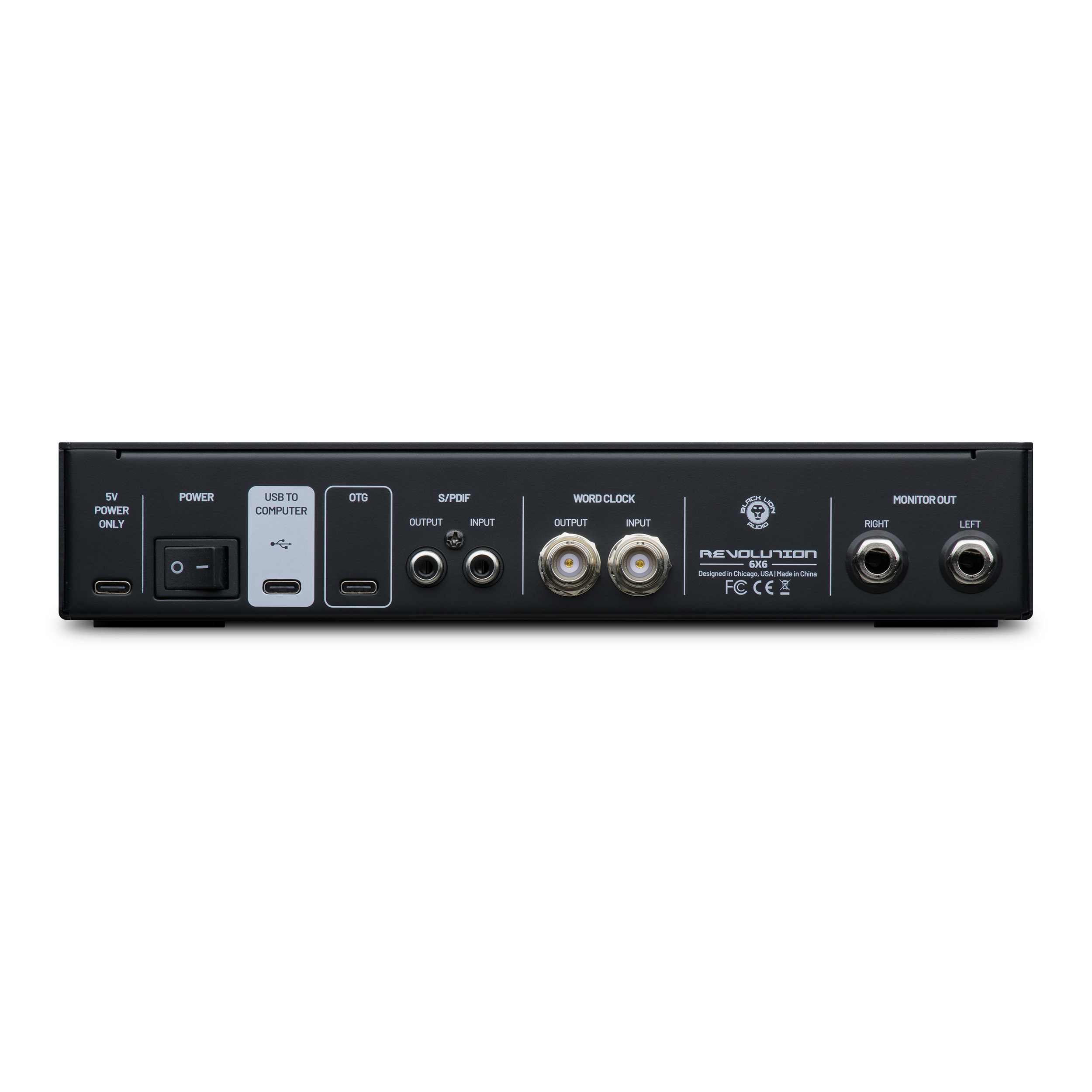 Black Lion Audio Revolution 6x6 - USB audio interface - Variation 2