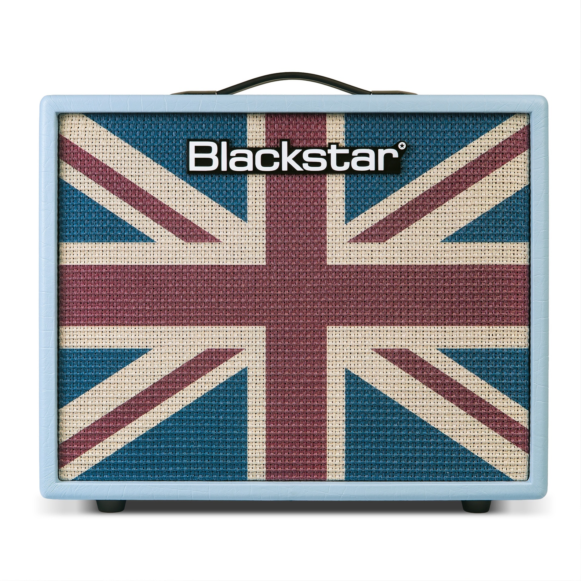 Blackstar Debut 50r Baby Blue Union Flag - Combo für E-Gitarre - Main picture
