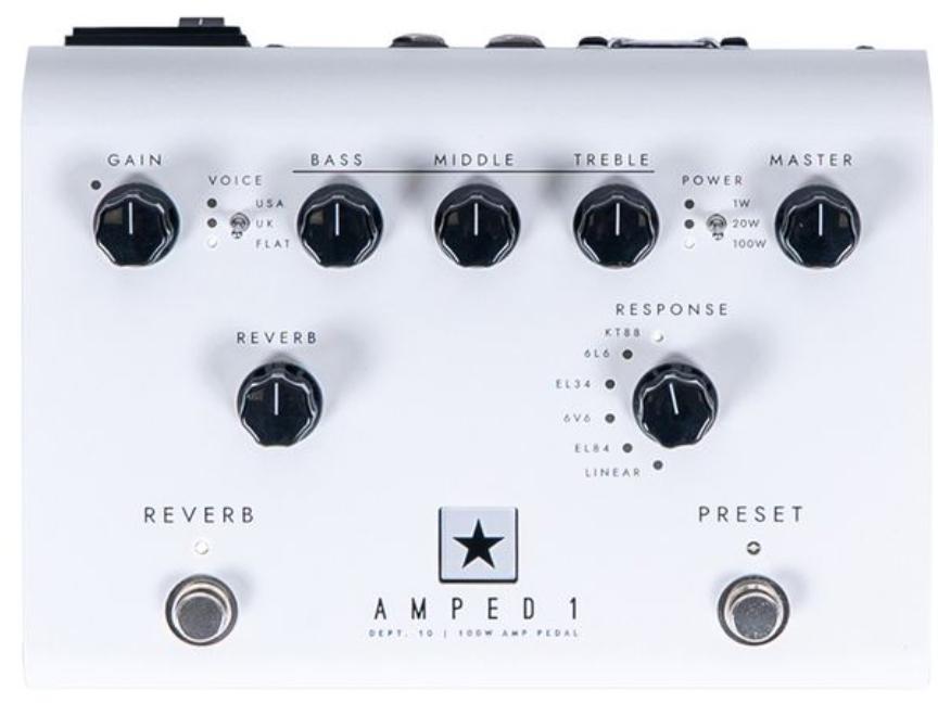 Endstufen für e-gitarre Blackstar Dept. 10 Amped 1 Guitar Amp Pedal