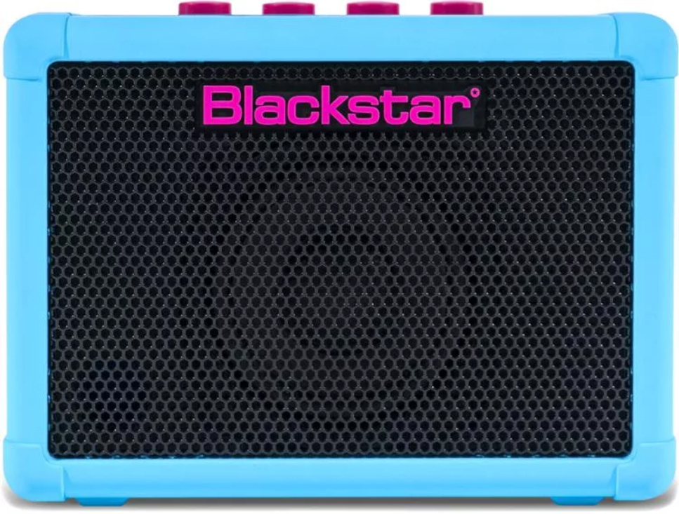 Blackstar Fly 3 3w 1x3 Neon Blue - Mini-Verstärker für Gitarre - Main picture