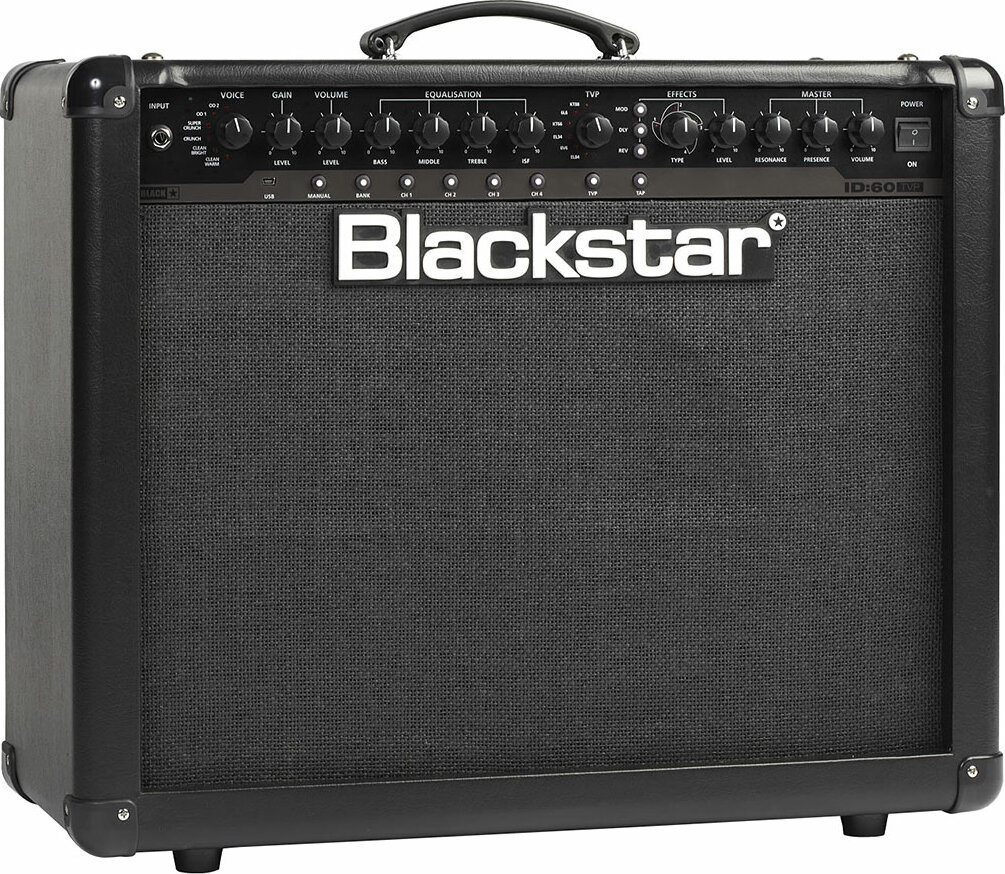Blackstar Id60tvp 60w 1x12 Black - Combo für E-Gitarre - Main picture