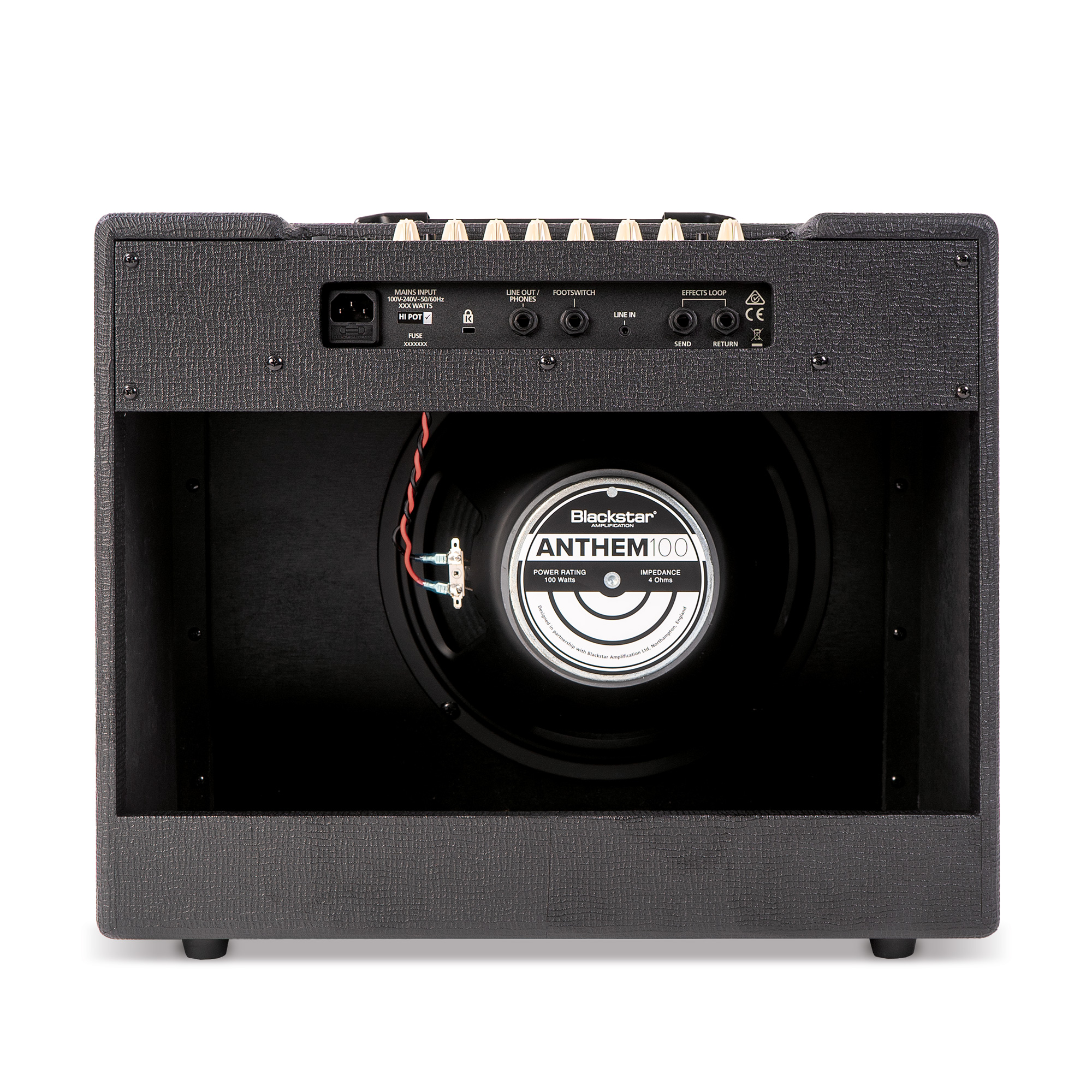 Blackstar Debut 100r Black 100w 1x12 - Combo für E-Gitarre - Variation 1