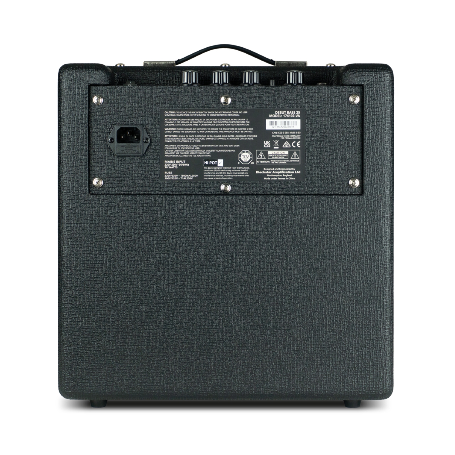 Blackstar Debut Bass 25 1x8 25w - Bass Combo - Variation 2
