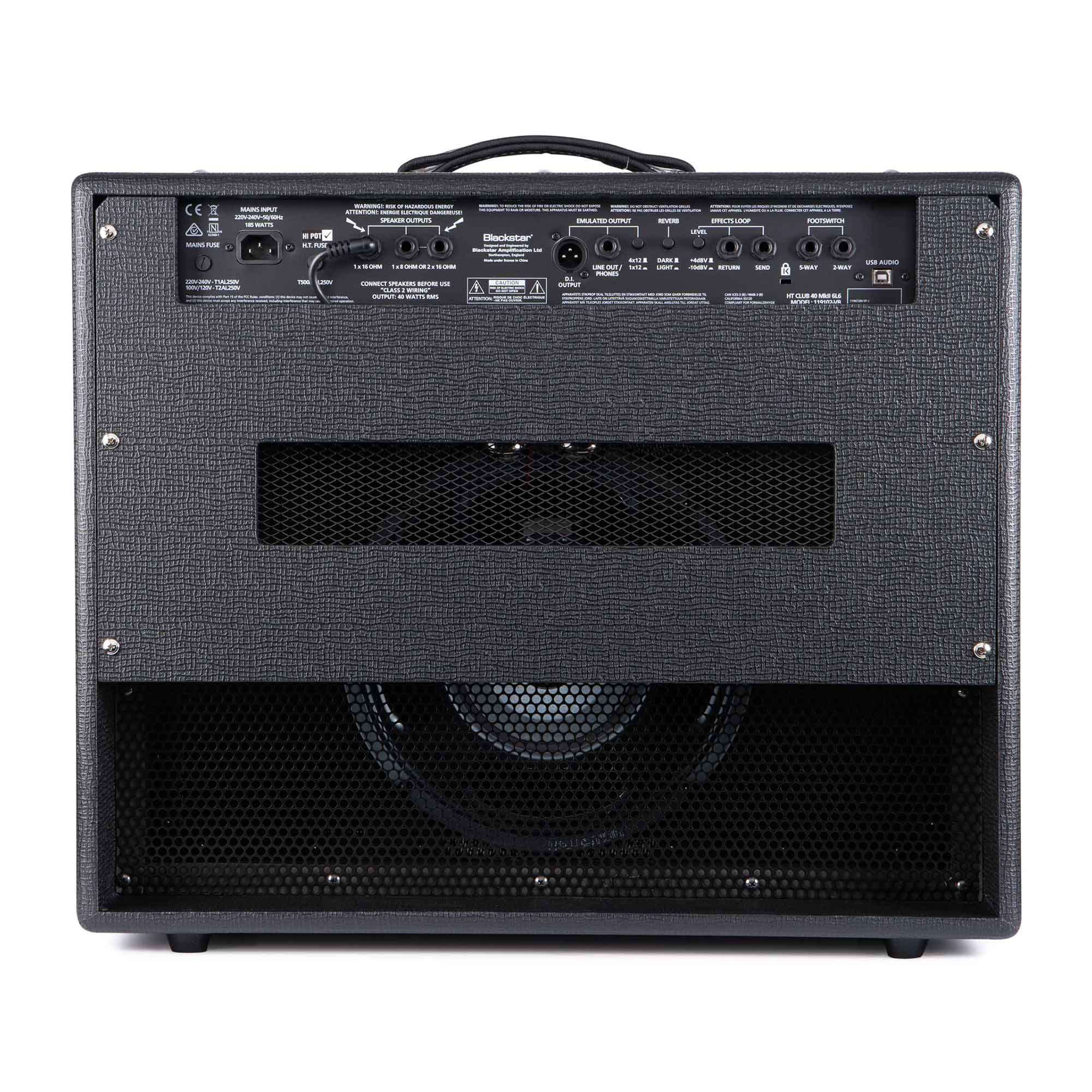 Blackstar Ht Club 40 Mkii 6l6 40w 1x12 Black - Combo für E-Gitarre - Variation 2