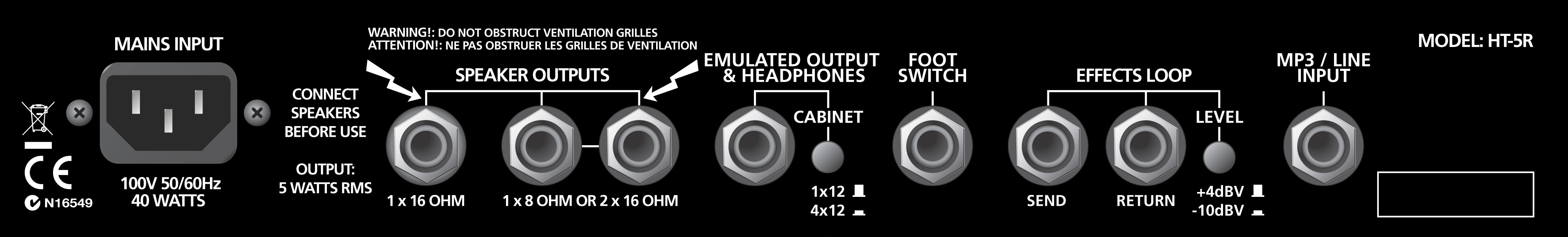 Blackstar Ht-5r 5 W 1x12 - Combo für E-Gitarre - Variation 1