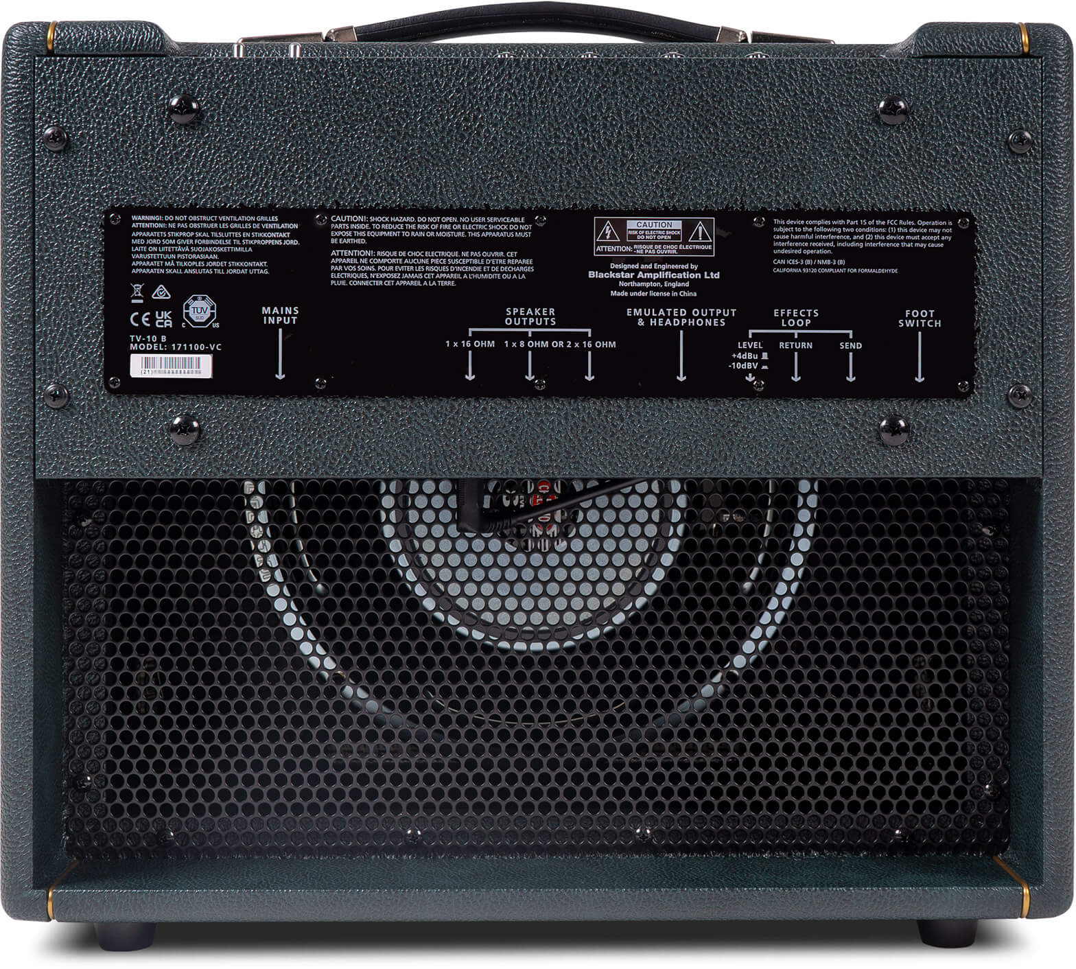 Blackstar Tv10b 1x12 Combo 10w El34 1x12 - Combo für E-Gitarre - Variation 1