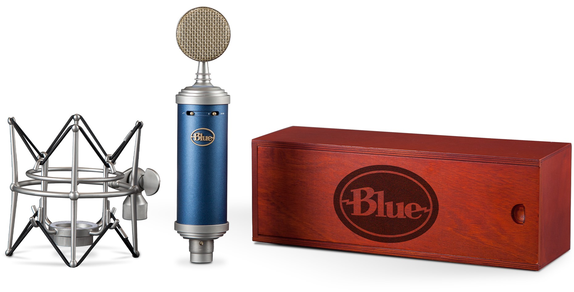 Blue Bluebird Sl + Blue Compass - Mikrofon Set mit Ständer - Variation 3