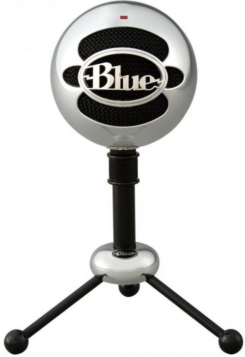 Microphone usb Blue Snowball (Brushed Aluminum)