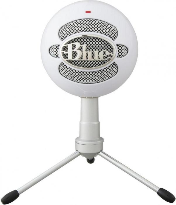 Microphone usb Blue Snowball Ice White