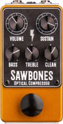 Kompressor/sustain/noise gate effektpedal Bolt & forge SAWBONES OPTICAL COMPRESSOR