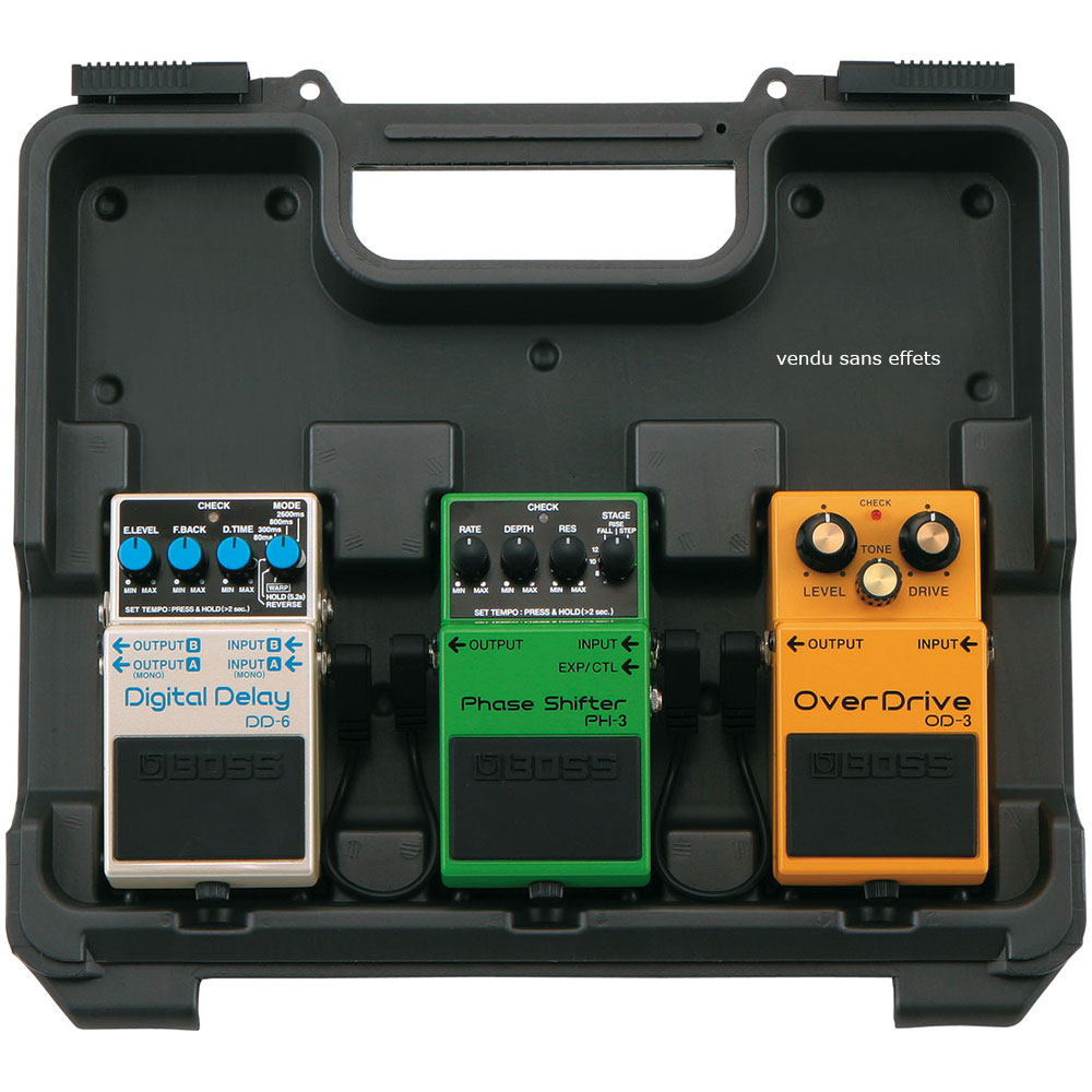 Pedalboard mit flightcase für effektpedal Boss BCB30 Pedal Board