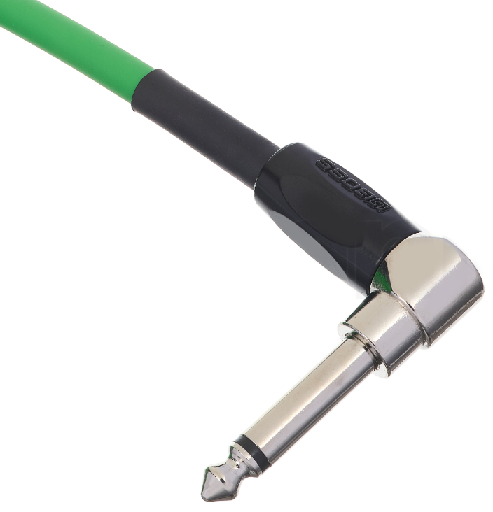 Boss Bic-10a-gn Cable Instrument Coude/droit 10ft Green - Kabel - Variation 1