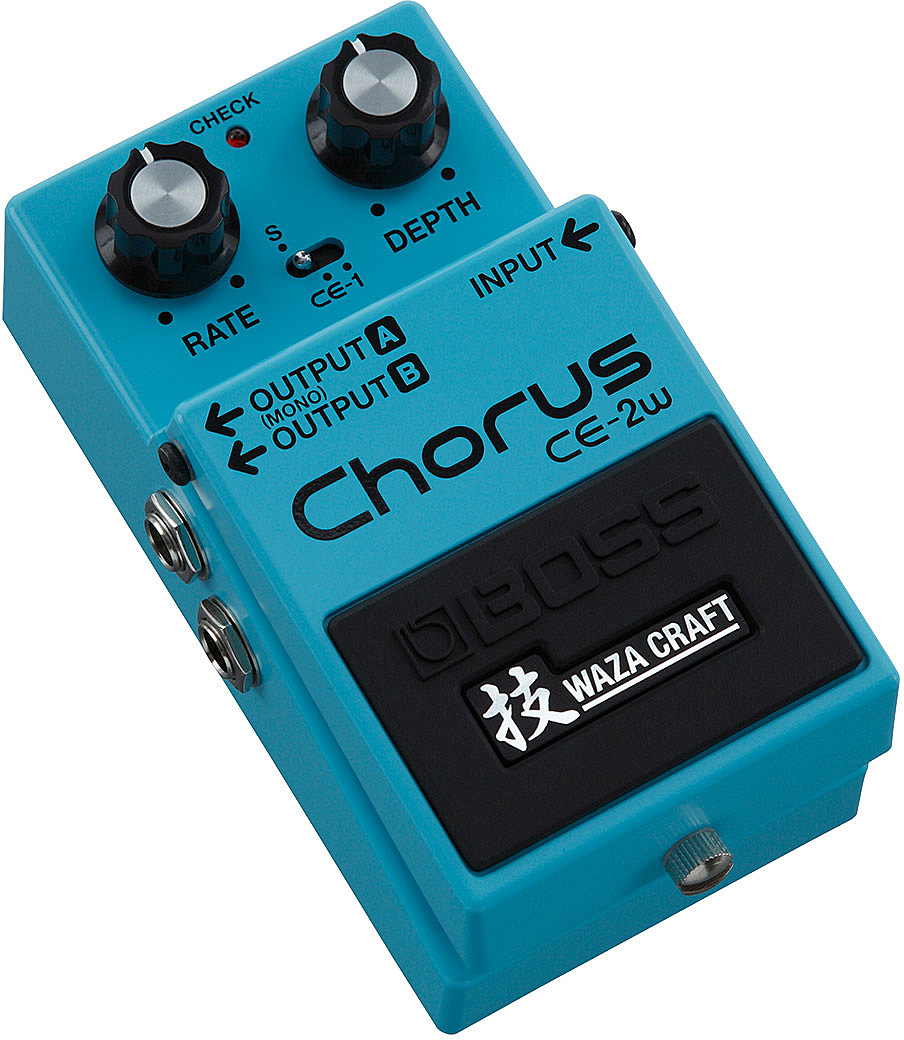 Boss Ce-2w Chorus Waza Craft - Modulation/Chorus/Flanger/Phaser & Tremolo Effektpedal - Variation 1