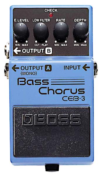Boss Ceb3 Bass Chorus - Modulation/Chorus/Flanger/Phaser/Tremolo Effektpedal - Variation 1